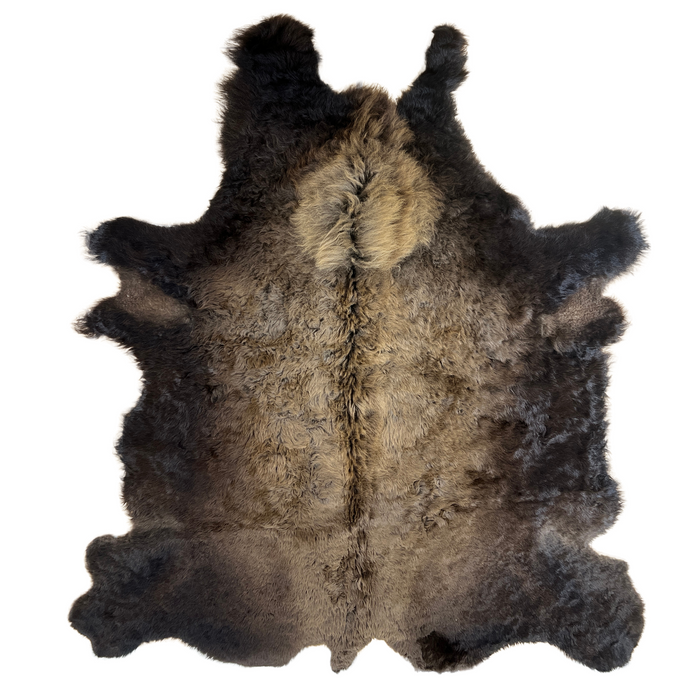 Buffalo / Bison Rug  Hide - Deluxe - LARGE - 0022