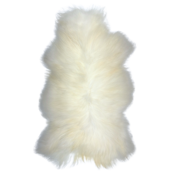 White Icelandic Sheepskin