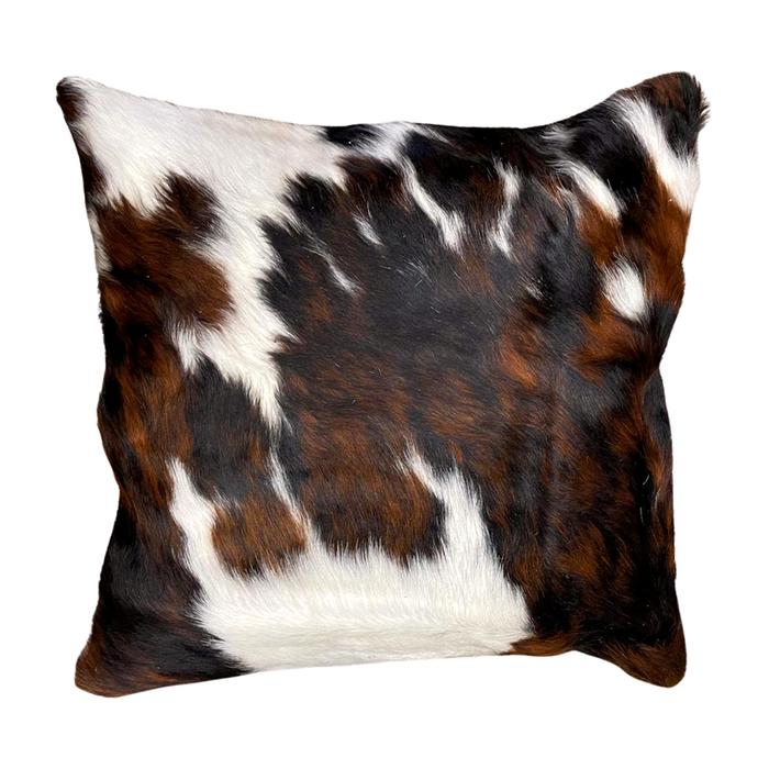 Cowhide Pillow Cover Tricolor