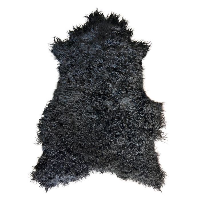 Premium Angora Goat Hides - Black