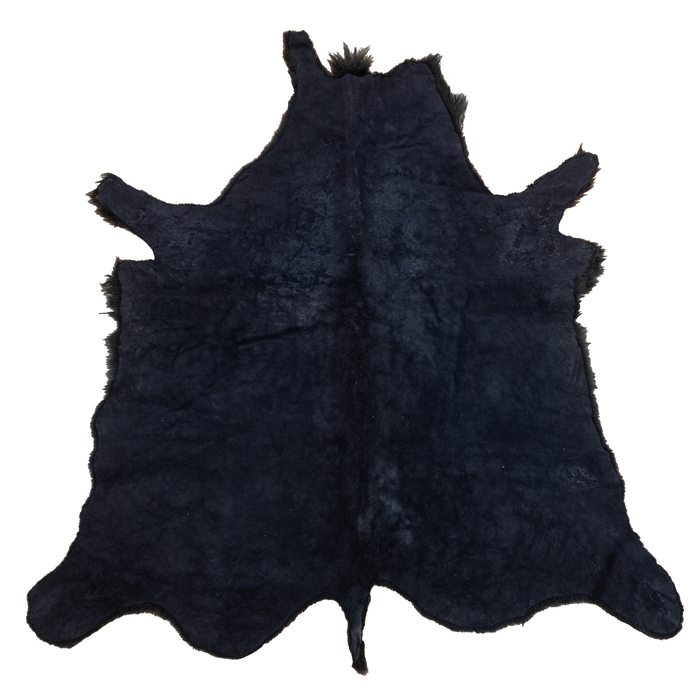 Buffalo / Bison Hide - First Grade Black - L